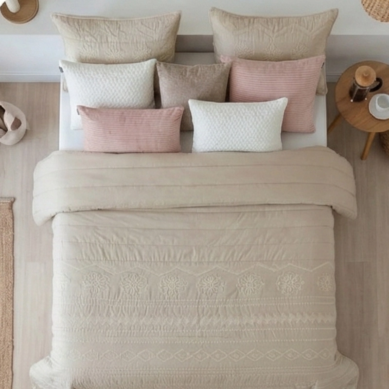 Jeté Sophie beige – Image 4