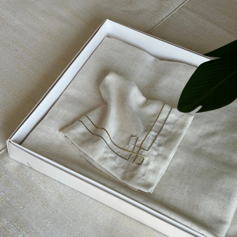 Serviettes Zina Losange – Image 3