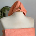 Sortie de bain 2 pièces avec peignoir et serviette assortie – Douce, absorbante et séchage rapide