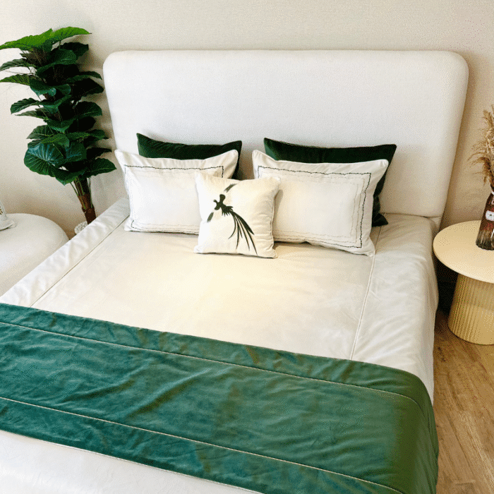 Couvre-lit d’hiver Hirondelle vert– Doux et chaleureux pour les nuits froides