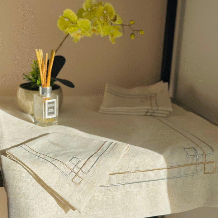 Serviettes Zina Losange – Image 1