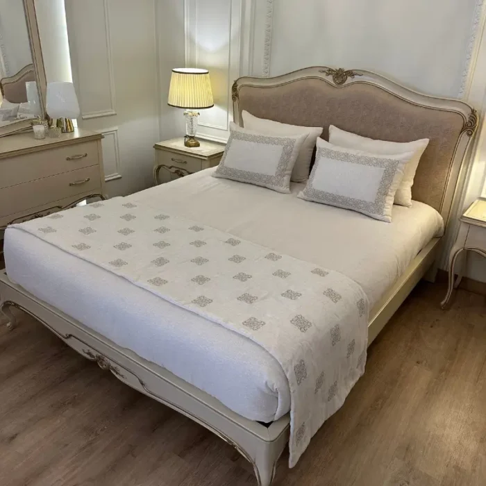 Couvre-lit Yakout en tissu bouclette – Linge de maison Tunisie