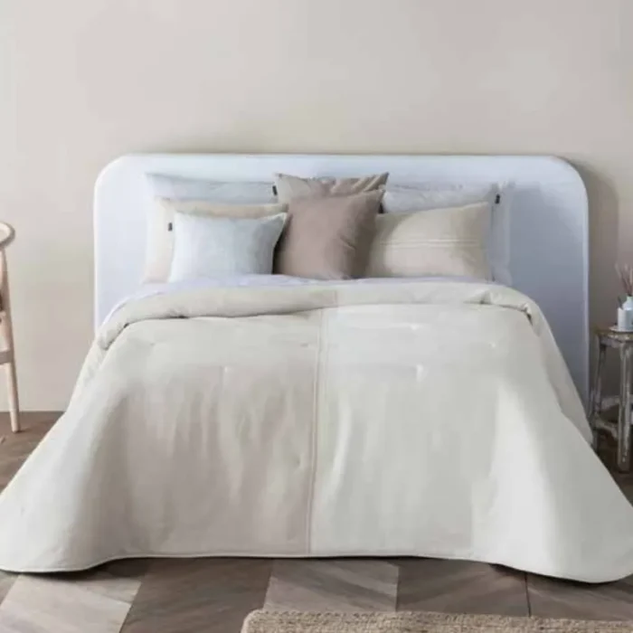 Couvre-lit Praga Tunisie – gris taupe