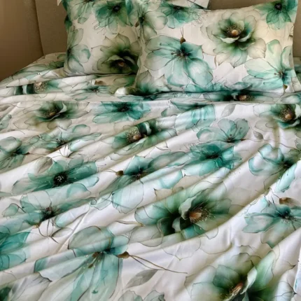 Parure de lit 3D coton satin 4 pièces – Exotica
