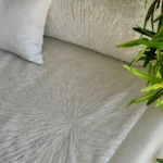 couvre lit Shams blanc 260x240 Tunisie