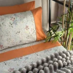 Parure de lit floral Tunisie 100% coton