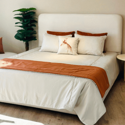 Couvre-lit d’hiver Hirondelle orange – Doux et chaleureux pour les nuits froides