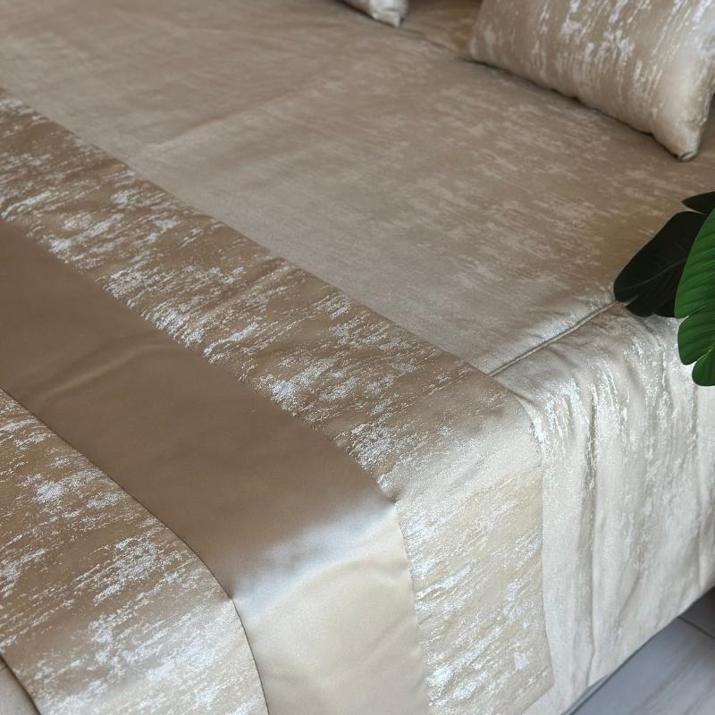 Couvre-lit Nesmah 260x240 cm avec 6 taies – Assia Home Tunisie