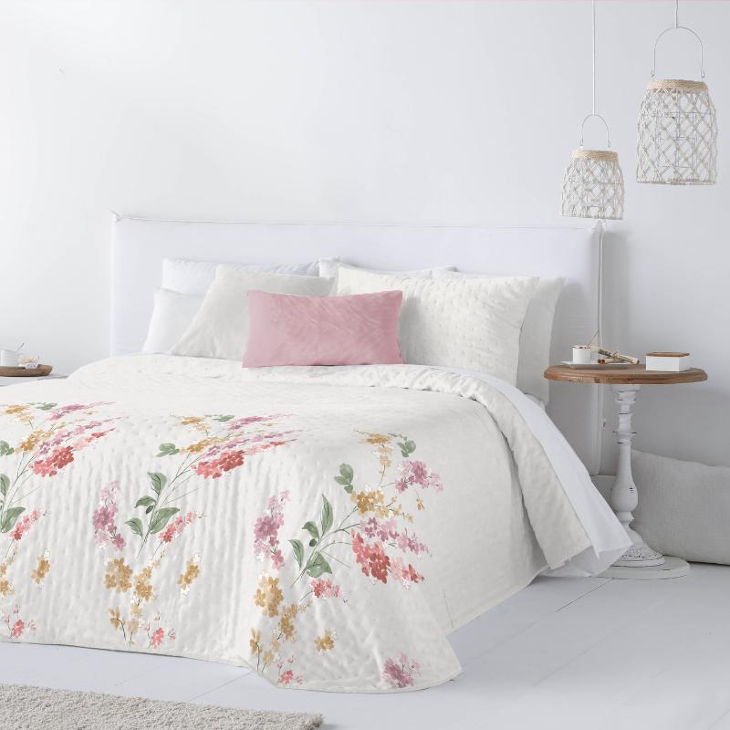 Jeté de lit Leya Antilo 250x270 cm avec 2 taies – Assia Home