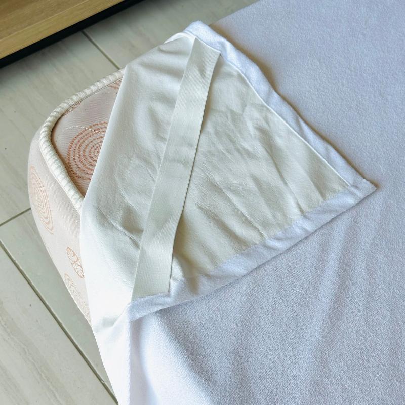 Protège-matelas imperméable blanc
