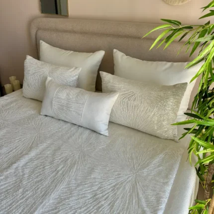 couvre lit Shams blanc 260x240 Tunisie