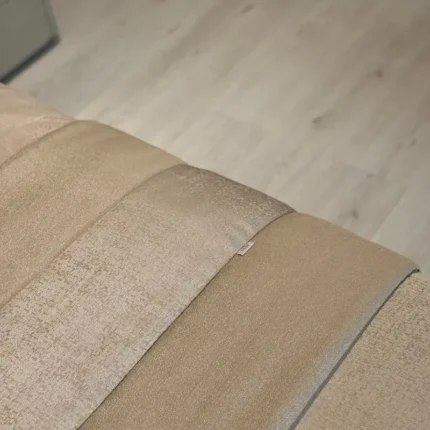 couvre lit lune douce 7 pièces grège clair