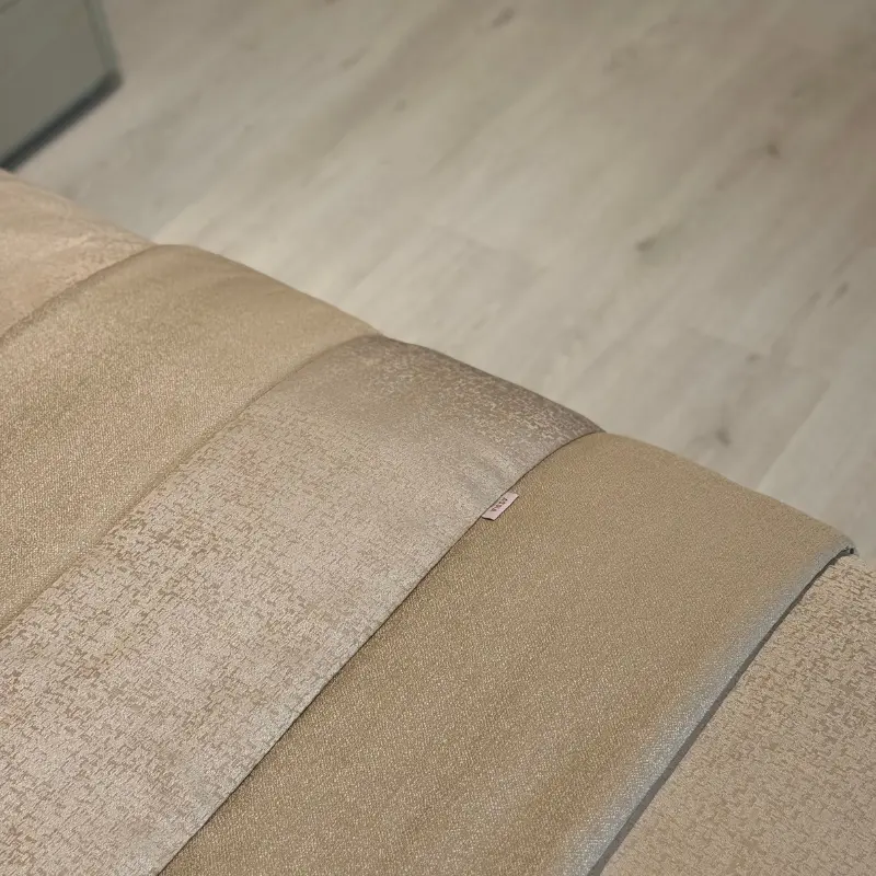 couvre lit lune douce 7 pièces grège clair