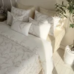 couvre lit rourouette kamraya brodée 260x240